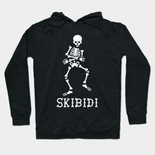 #SkibidiChallenge Skibidi meme dancing skeleton Hoodie